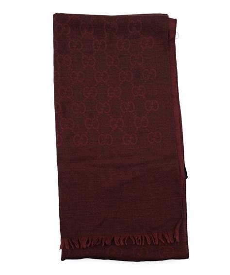 gucci maroon scarf|Gucci scarf outlet.